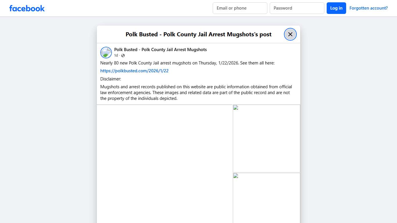 Nearly 80... - Polk Busted - Polk County Jail Arrest Mugshots Facebook